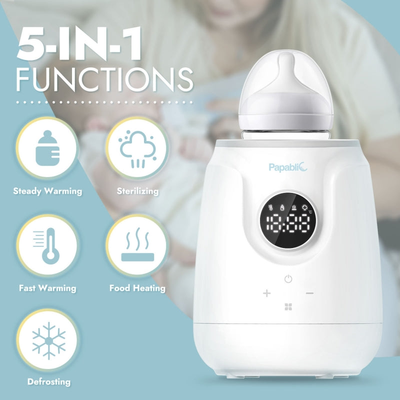 Papablic 5-in-one baby bottle sterlizer
