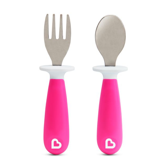Munchkin Toddler Fork & Spoon Set 