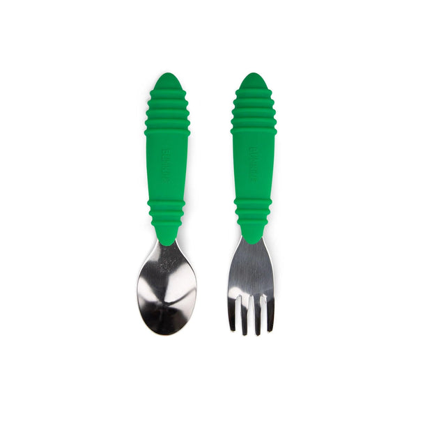Best Baby & Toddler Spoons & Utensils: Bumkins Toddler Fork & Spoons Set 