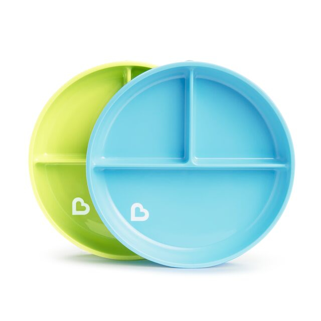 Best bowls and plates for babies and toddlers: Munchkin Stay Put Suction Plate Review 